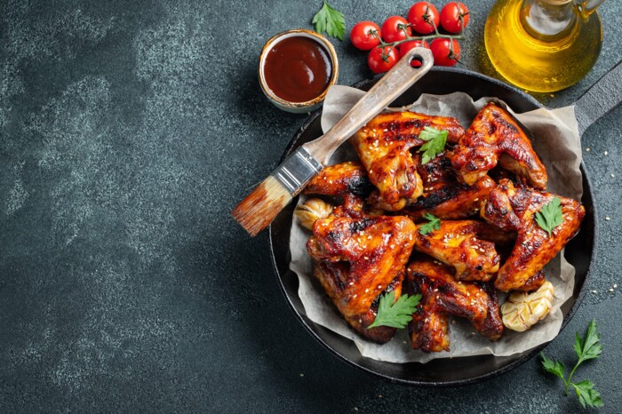 Aromatic cola chicken wings