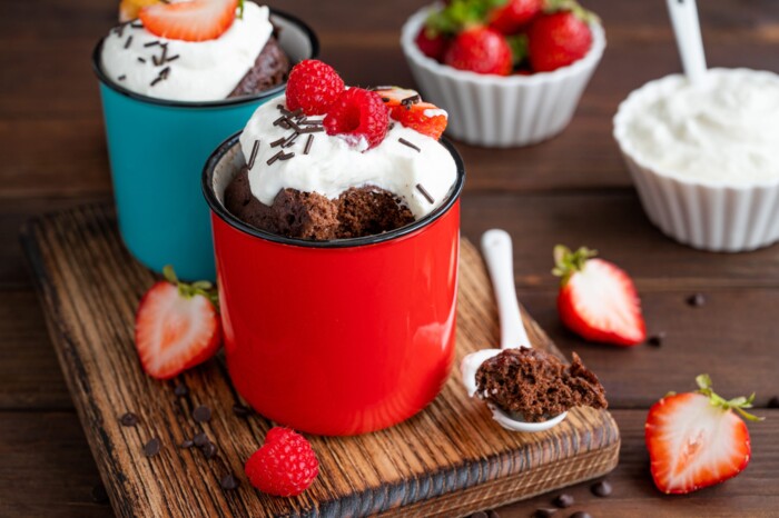 Sugar-free Yogurette bowl cake
